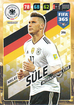 Niklas Sule Germany 2018 FIFA 365 International Star #396